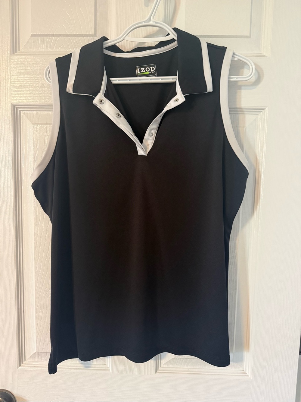 IZOD SLEEVELESS POLO TANK SZ XL